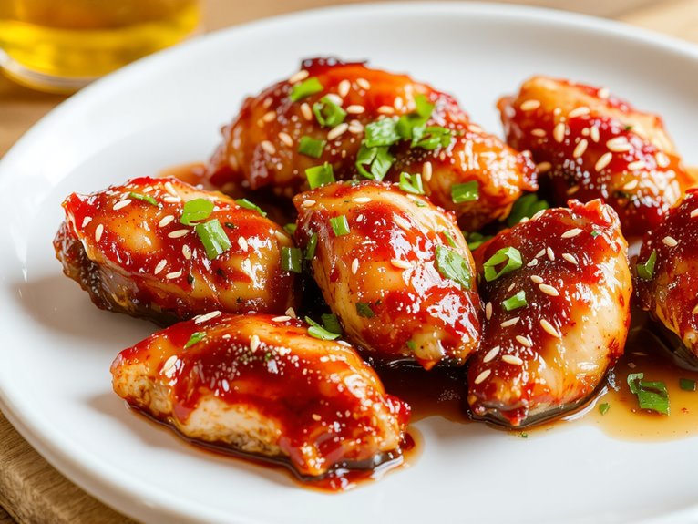 sweet savory honey chicken