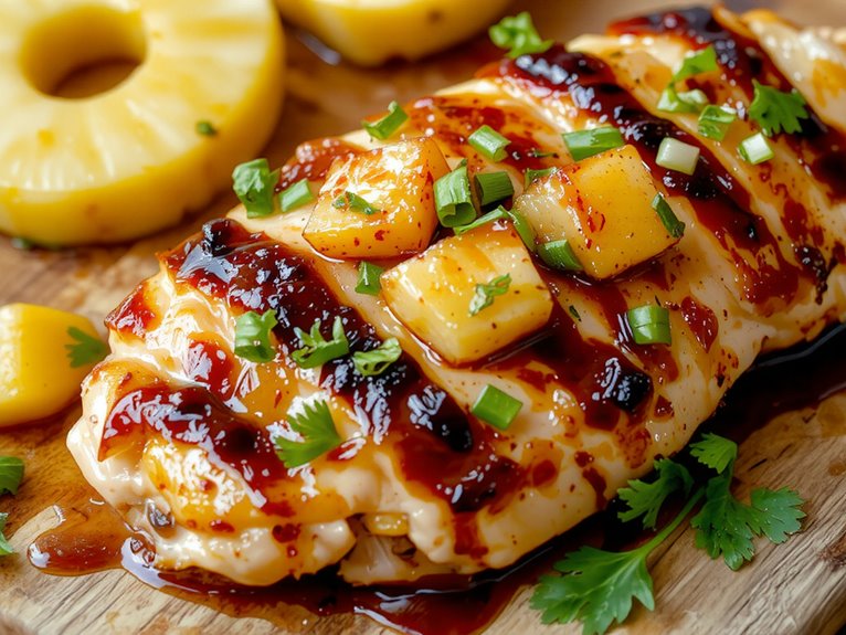 sweet savory tropical flavors