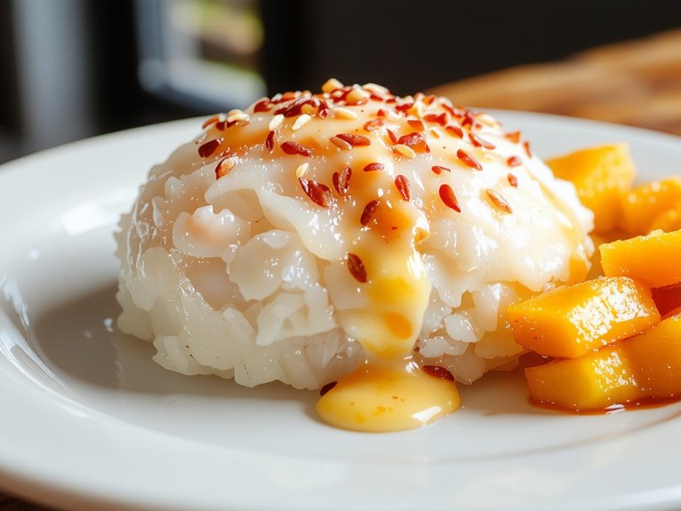 sweet thai dessert dish