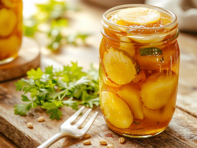 tangy preserved vegetables delight