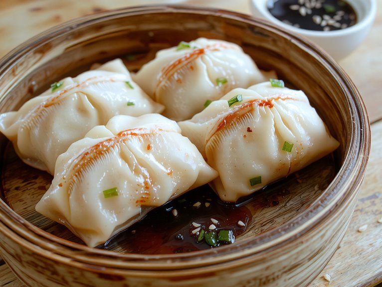 tender chicken dumplings preparation