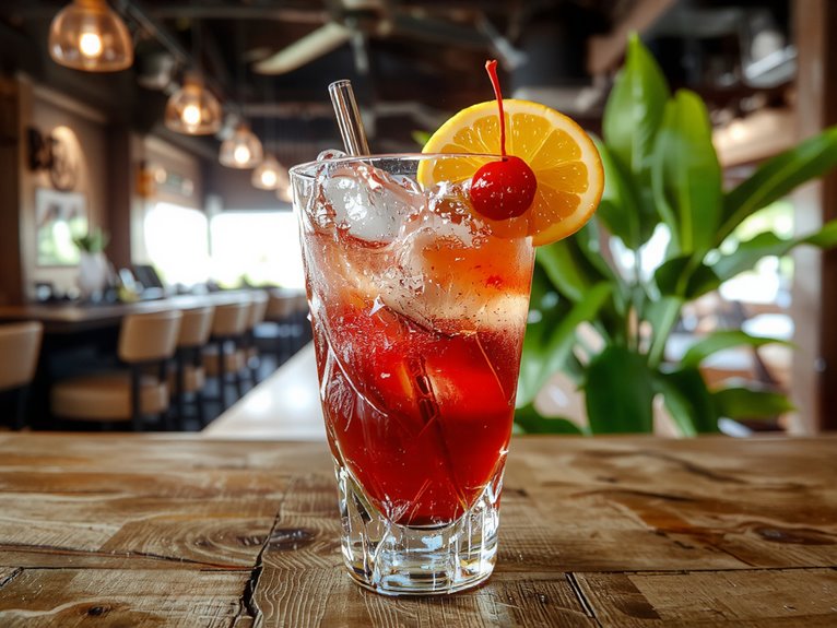 tropical cocktail recipe instructions