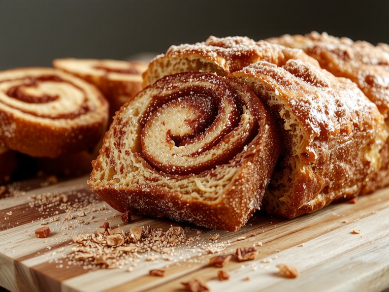 warm cinnamon breakfast bread